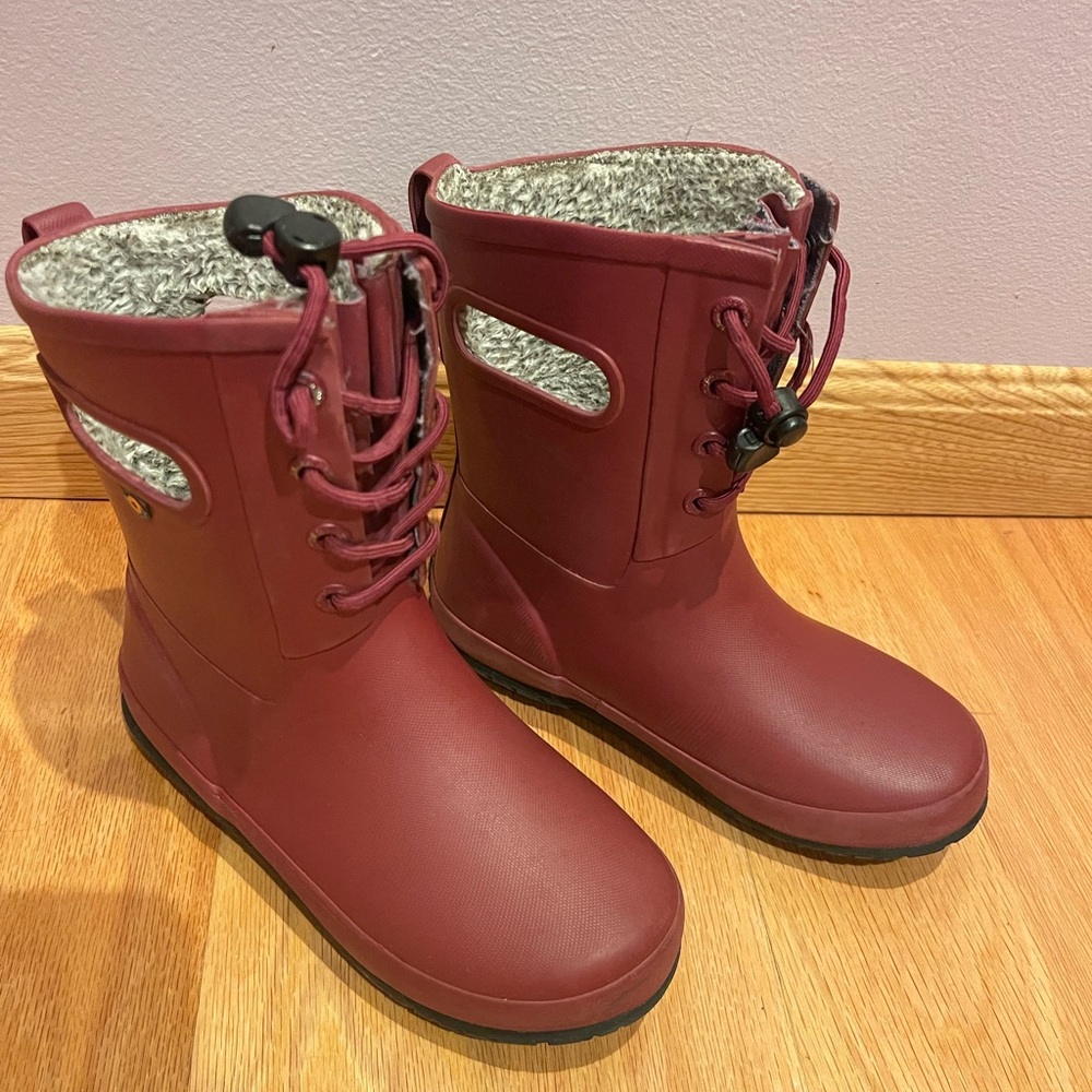 Bogs Amanda  Lace Boots size 2 Youth